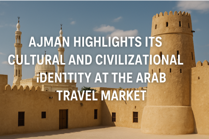 Ajman Highlights Its Cultural and Civilizational Identity at the Arab Travel Market 2025